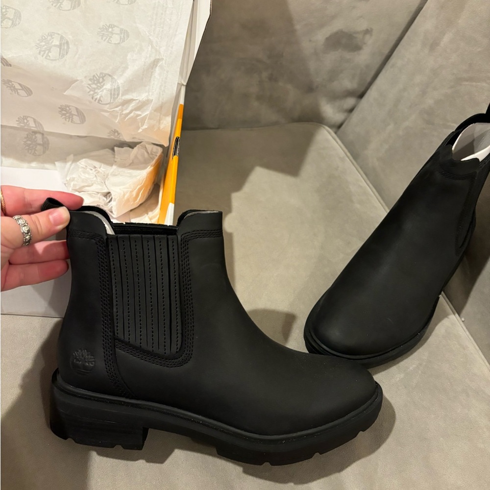 Timberland Women's Black Ankle Booties